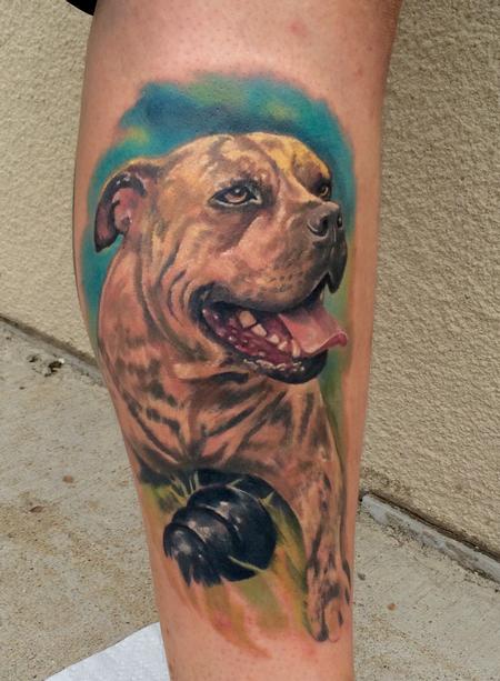 Tattoos - Dog Portrait  - 123411